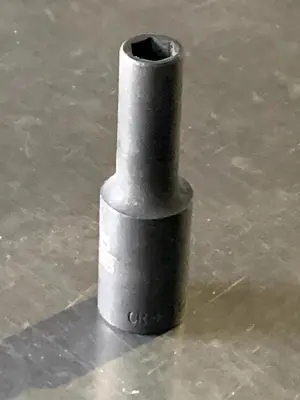 MATCO TOOLS "ADV" BDP106V, 3/8" DRIVE, 5/16" IMPACT SOCKET, 2.5" DEEP 6 POINT.