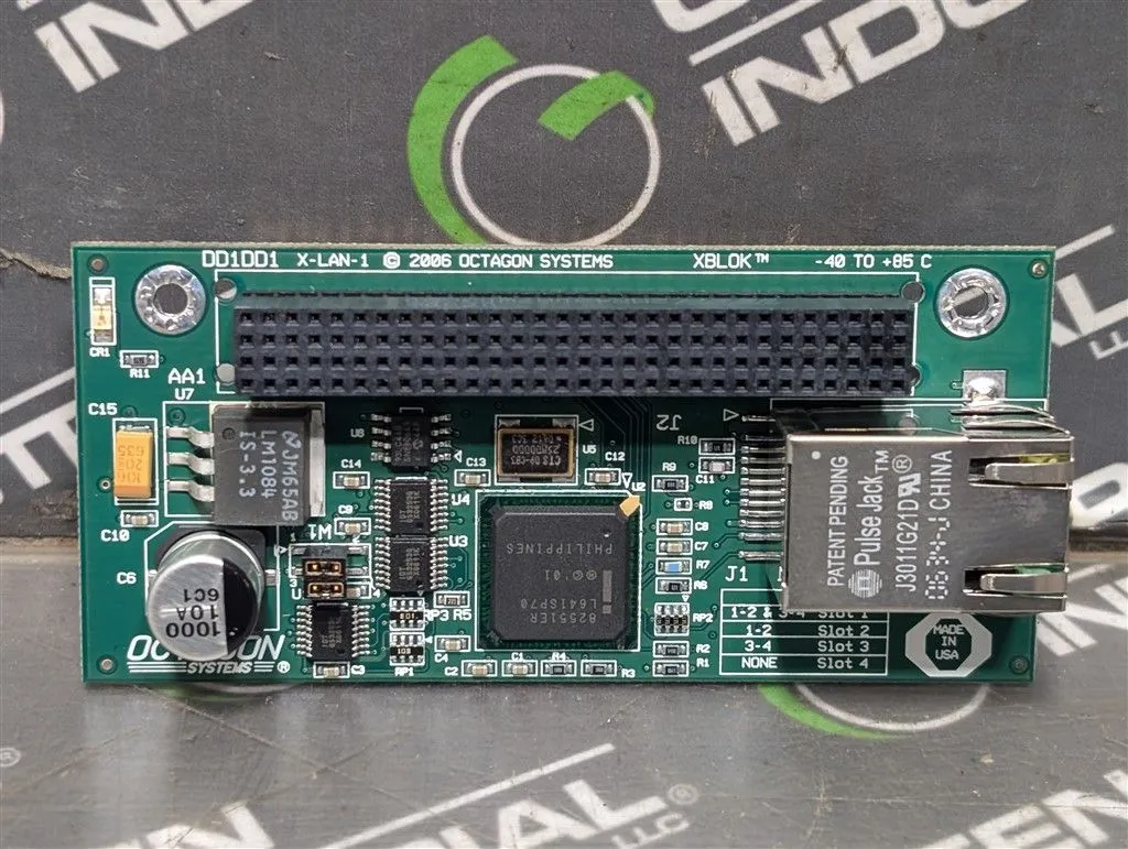 Octagon Systems DD1DD1 X-LAN-1 XBLOK Expansion Board Used