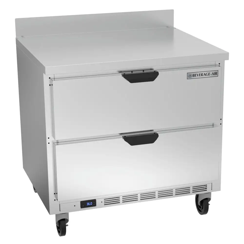 Beverage-Air WTRD36AHC-2 36" Worktop Refrigerator W/ (1) Section, 115v