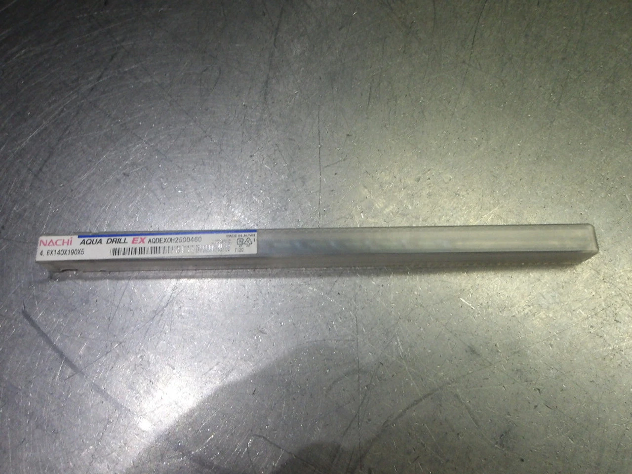 Nachi Aqua Drill EX 4.6mm Coolant Thru Carbide Drill AQDEX0h25d0460 (LOC1123D)