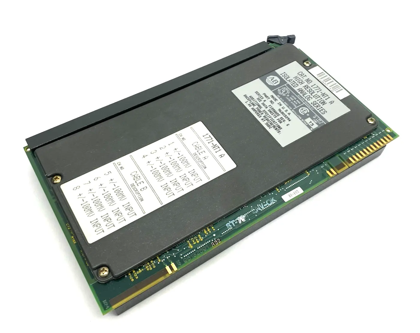 USED ALLEN-BRADLEY SER. A HIGH RESOLUTION ISOLATED ANALOG MODULE 8-CHANNEL