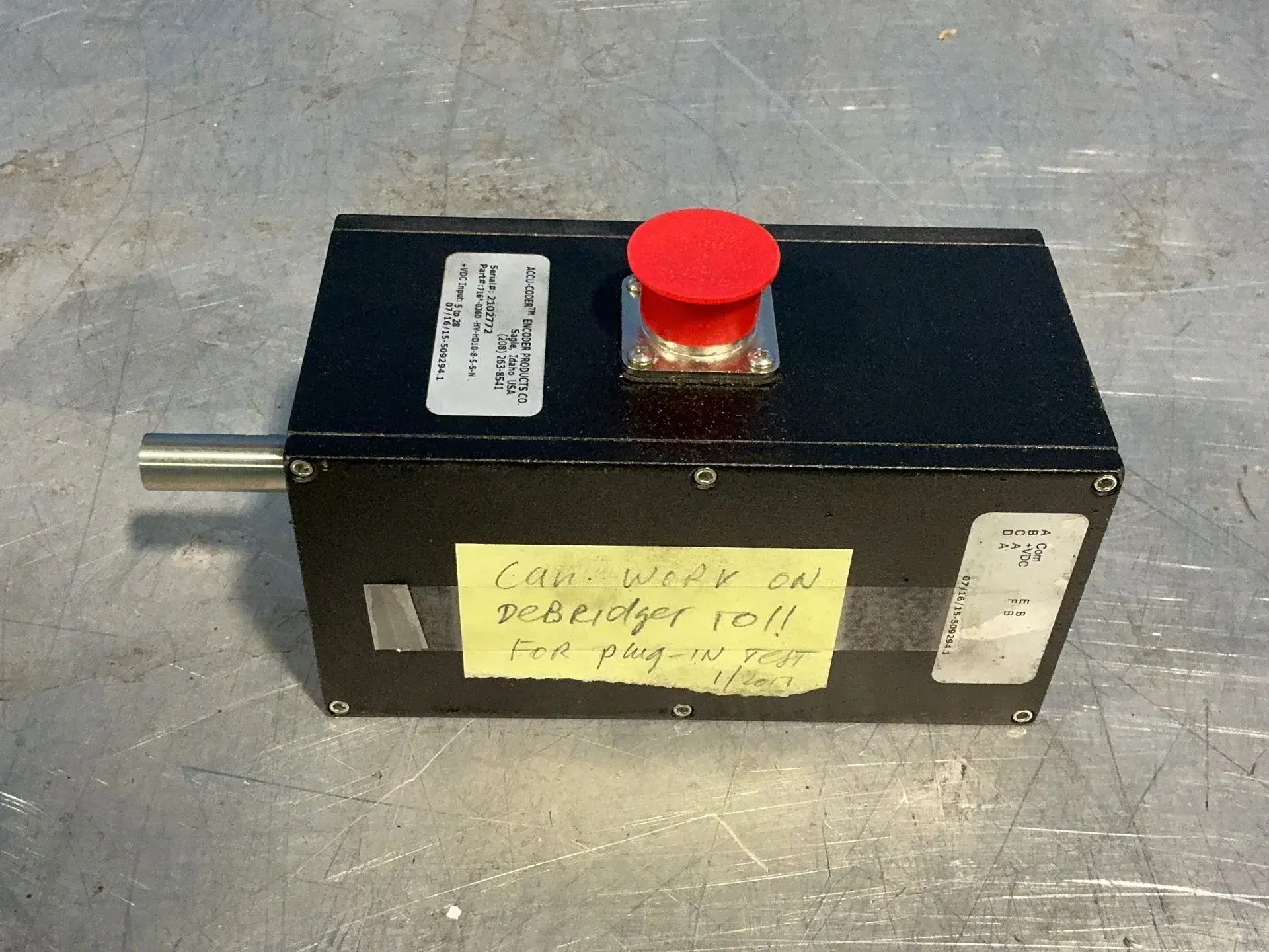 Used 2015 ACCUCODER 716*0360HVHD108SSN Encoders Ohio US | HGR 24 #1326038