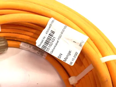 USED BOSCH REXROTH MOTOR ENCODER POWER CABLE RG2-002ABB-NN-030,0