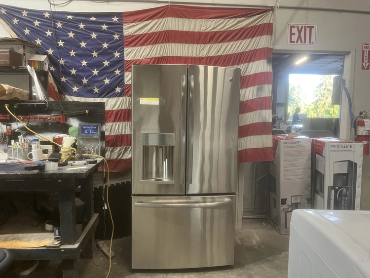 Used GE FRENCH DOOR Refrigerators Michigan US | Miedema Asset Management Group #1411170