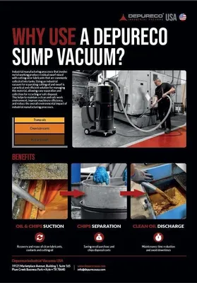 DEPURECO RAM 200 MP Sump Sucker | KovatechCNC (5)