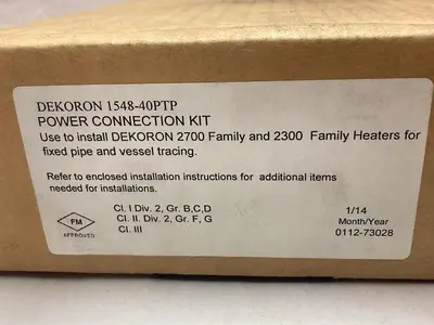 New | in-Stock DEKORON 1548-40PTP Misc Electrical & Power Parts Ohio US | Surplus Asset Holdings #1239658