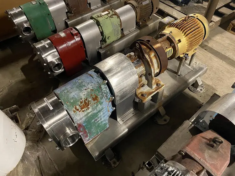 Used USED SANITARY ROTARY PUMP _UNKNOWN_ Rotary Pumps North Carolina US | DH Griffin Used Equipment #1383767