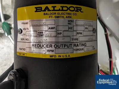 USED Precision 250 Liter Precision Stainless Reactor, 316L S/S, 45/100#