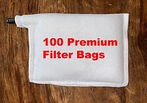 One-Hundred (100) PREMIUM Fountain Solution filter bags