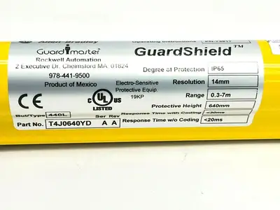 Used Allen-Bradley 440L-T4J0640YD Light Curtains & Grids Michigan US | Maverick Industrial Sales #1397312