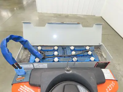 Toyota 8HBW30 Electric Walkie Pallet Jack 6000 lb 61" Forks 8.5" Lift 24V 814H