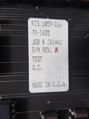 Rochester Instrument Systems Macrodyne 1630 Control Board Rev. 2 Used
