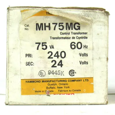 NEW HAMMOND MANUFACTURING MH75MG