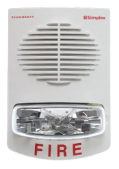 Simplex Grinnell 4906-9153 743-259 Multi-Candela Speaker Strobe, White [New]