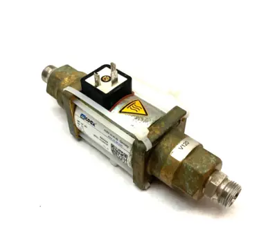 USED COAX DIRECT ACTING COAXIAL VALVE 2/2-WAY MK-10-NC-DN10-G1/4-24VDC