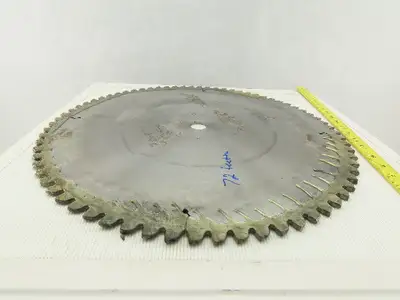 20" Non-Ferrous Metal Circular Saw Blade 72 Tooth Carbide Re-Sharpened 30MM Bore