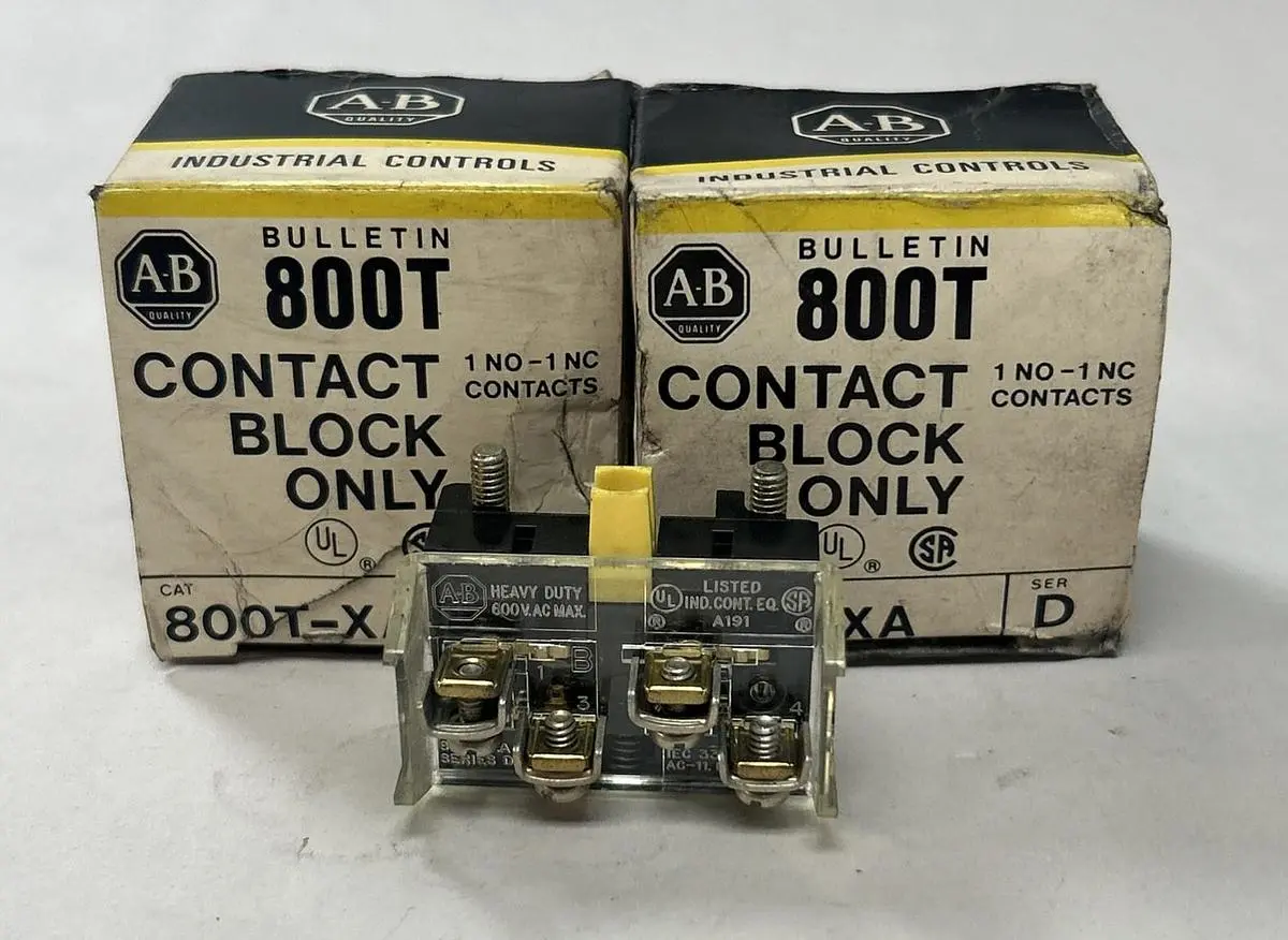 New | in-Stock ALLEN-BRADLEY 800T-XA Contact Blocks Ohio US | Surplus Asset Holdings #1547642