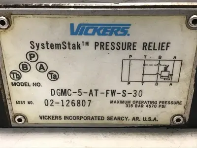 USED VICKERS DGMC-5-AT-FW-S-30