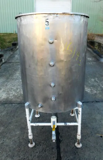 Used 225 GALLON TANK 225 GALLON Stainless Steel Tanks New Jersey US | Champion Trading Corporation #424615