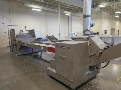 USED ALLEGHENY SHREDDING SYSTEM WITH BALER SHREDDING SYSTEM