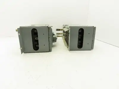Square D QMB-3603-T Fusible Panelboard Disconnect Switch Twin 30A 600V Lot of 2
