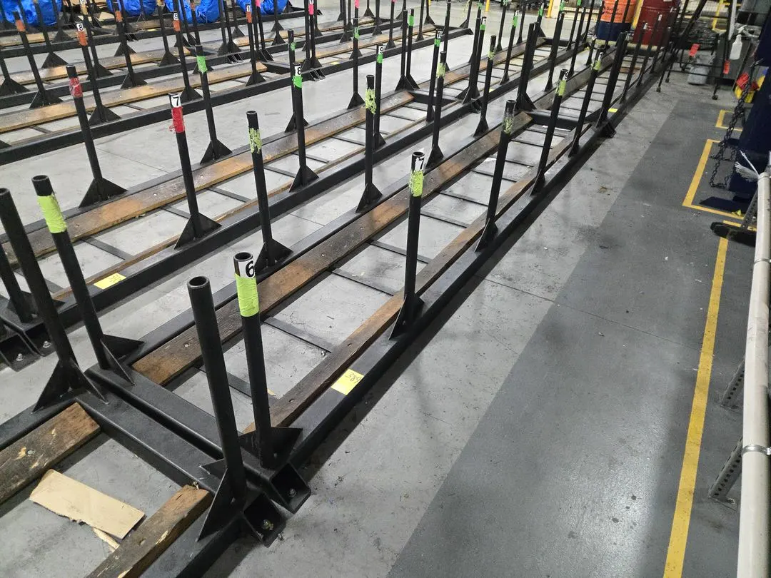 (1) Rod Rack; 16'x3'x4'