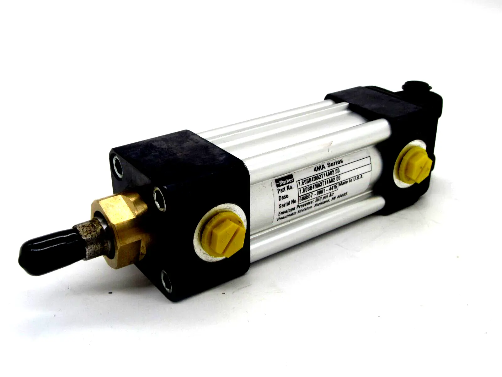 NEW PARKER 1.50BB4MA3T14A02.00 PNUEMATIC CYLINDER 4MA SERIES 150BB4MA3T14A020
