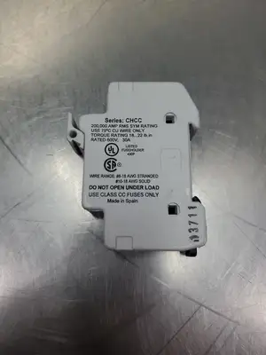 Used Bussmann CHCC1D 1-Slot Fuse Holder, 30A, 600V Fuse Accessories | Palmetto Automation #1155803