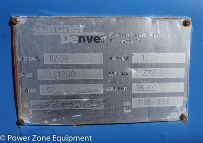 USED GARDNER DENVER LC-1200