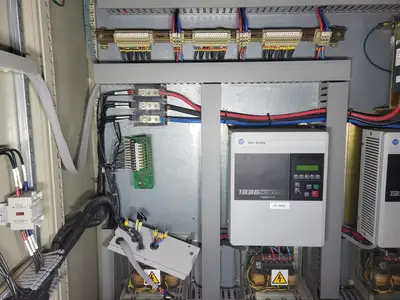 Allen-Bradley 1336 Plus II VFD Control Panel - 4x15HP - 600V - With TCI dv/dt Filters