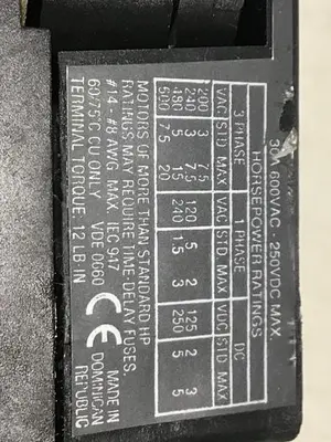 USED ALLEN BRADLEY 194R-J30-1753S