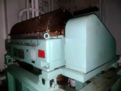 Sharples P3400 decanter centrifuge, 316SS.