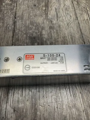 Used MEAN WELL S-100-24 Misc Electrical & Power Parts South Carolina US | ESS Industrial Equipment Sales #1388442