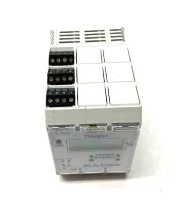 USED NTRON GAS MEASUREMENT SIL-O2-ANALYSER PROCESS GAS ANALYSER UNIT SILO2