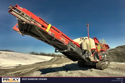 Used 2021 SANDVIK UH440I Cone Crushers Pennsylvania US | Proxy Equipment #1385410