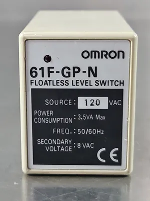 Omron 61F-GP-N FLOATLESS LEVEL SWITCH. 4C-24