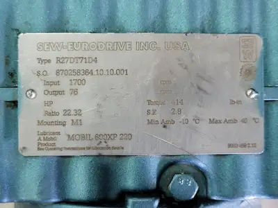 USED SEW-EURODRIVE R24DT71D4