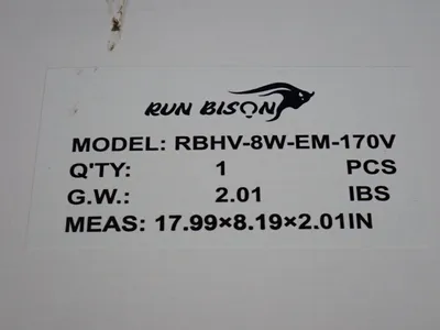 Emergency LED Drivers  - Rbhv-8w-wm-170v