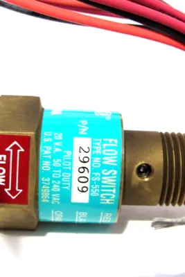 NEW GEMS SENSORS 29606 FLOW SWITCH