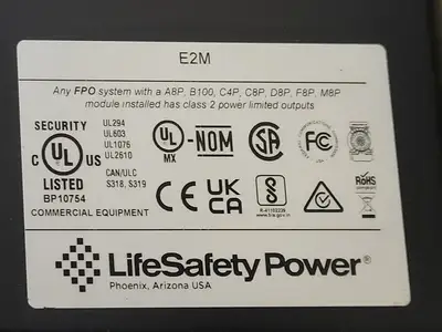 NEW LIFESAFETY POWER E2M
