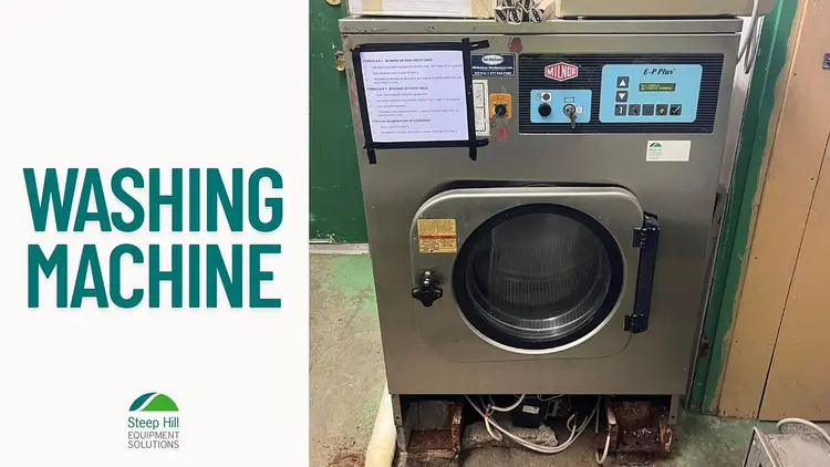 Used 2007 PELLERIN MILNOR CORPORATION MWR18J4 Industrial Washing Machines for Mesh Gloves and Aprons | Steep Hill Equipment Solutions #773828