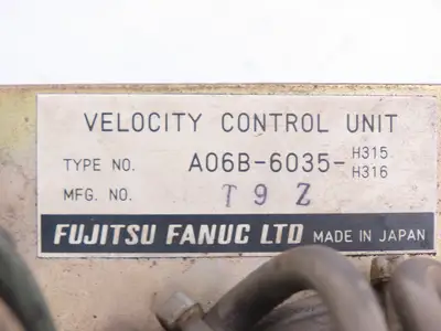 Fujitsu Fanuc A06B-6035-H315/H316 Servo Drive Module Velocity Control Unit