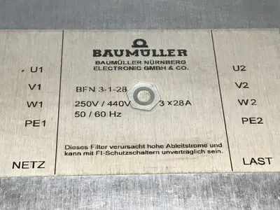 USED BAUMULLER BFN3-1-28