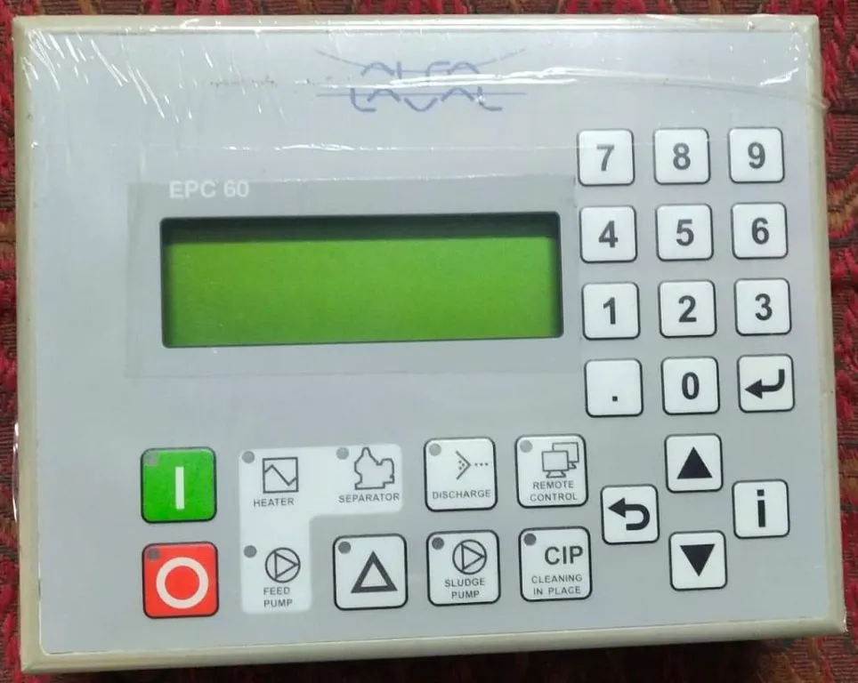 (2) Alfa-Laval EPC-60 controllers.