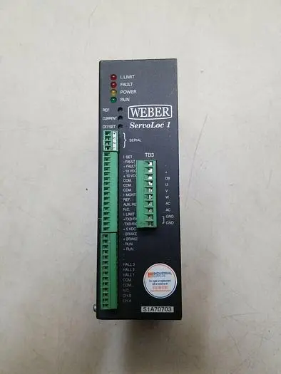 Used WEBER SERVOLOC 1 Misc Electrical & Power Parts | ND Industrial Surplus #1222861