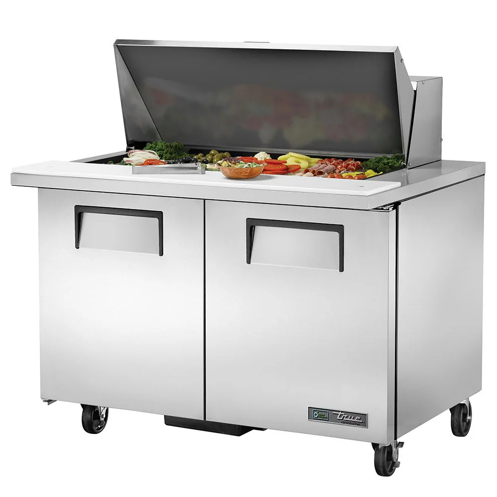 Used True TSSU-48-18M-B-HC Food Prep Tables Illinois US | Falcon Restaurant Supply #1374160