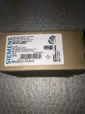 NEW Siemens 3RV2011-1CA10