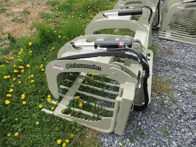 New | in-Stock 2026 STEINSAMMLER 730 Grapple Buckets Pennsylvania US | Zimmerman Farm Service #1410355