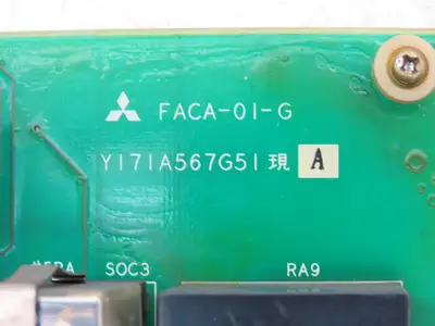 Mitsubishi Y171A567G51 CNC PCB Printed Circuit Board Controller FACA-01-G