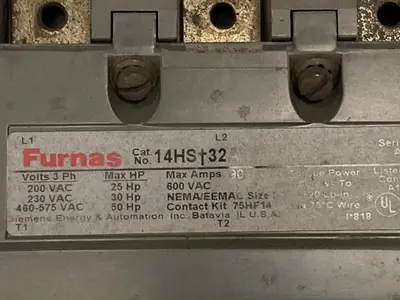 Used FURNAS 48BSK3M20 Industrial Controls | Surplus Asset Holdings #1220336